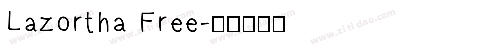 Lazortha Free字体转换